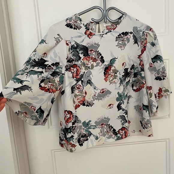 Wilfred Aritzia Cambrai Floral Top S - Picture 1 of 12